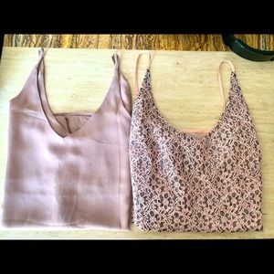 Pink Tank Top Pair size L